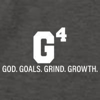 God Goals Grind Growth Vector Backpack
