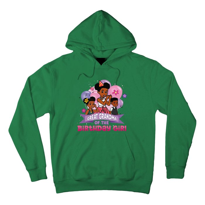 Great Grandma Gracies Corner Birthday Dolls Cute Party Hoodie