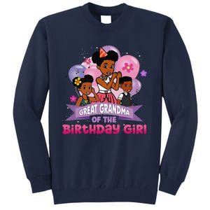 Great Grandma Gracies Corner Birthday Dolls Cute Party Tall Sweatshirt