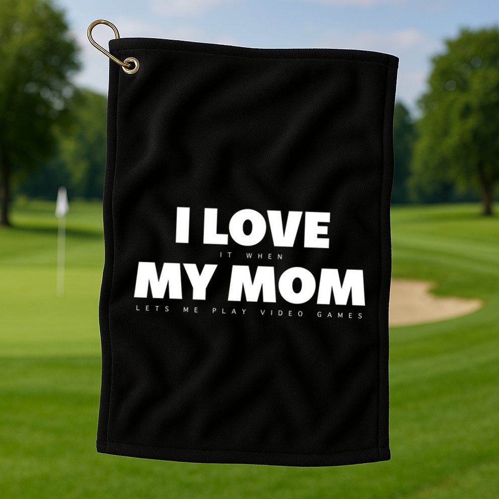 Gaming Gaming Gift Golf Towel