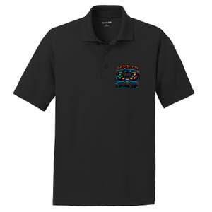 Gamer Gaming Game On Level Up Gift PosiCharge RacerMesh Polo