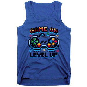 Gamer Gaming Game On Level Up Gift Tank Top