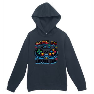 Gamer Gaming Game On Level Up Gift Urban Pullover Hoodie