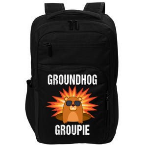 Groundhog Groupie Groundhog Day Party Impact Tech Backpack