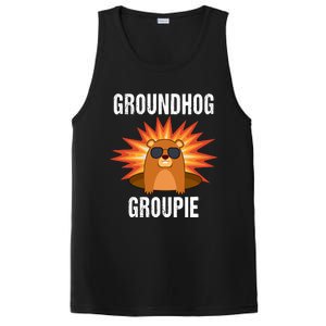 Groundhog Groupie Groundhog Day Party PosiCharge Competitor Tank