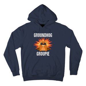 Groundhog Groupie Groundhog Day Party Hoodie