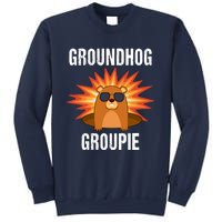 Groundhog Groupie Groundhog Day Party Sweatshirt