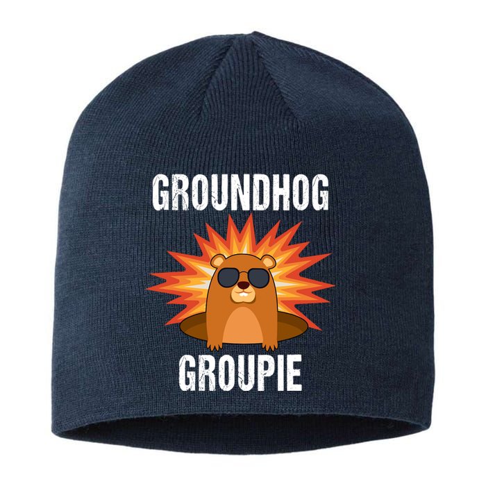 Groundhog Groupie Groundhog Day Party Sustainable Beanie