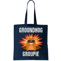 Groundhog Groupie Groundhog Day Party Tote Bag