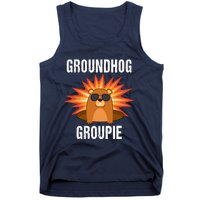 Groundhog Groupie Groundhog Day Party Tank Top