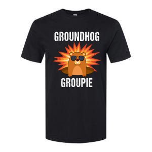 Groundhog Groupie Groundhog Day Party Softstyle CVC T-Shirt