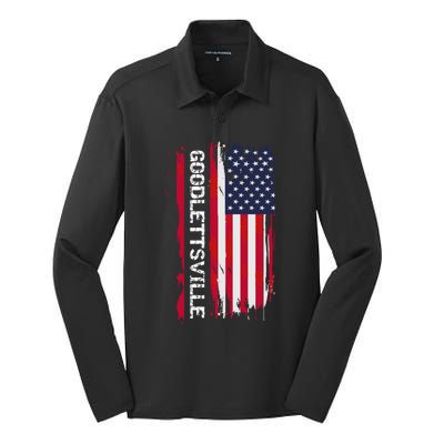 Goodlettsville Gift Silk Touch Performance Long Sleeve Polo