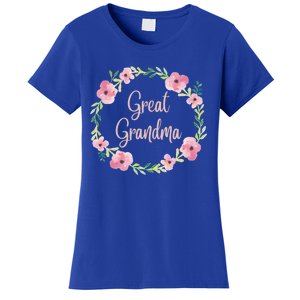 Great Grandma Grandmother Gigi Nana Pregnancy Announcet Gift Women's T-Shirt