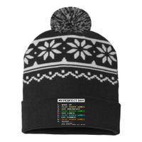 Gaming Gamer Gifts USA-Made Snowflake Beanie