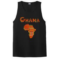 Ghana  Ghana  Ghana Africa Map Kente PosiCharge Competitor Tank