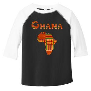 Ghana  Ghana  Ghana Africa Map Kente Toddler Fine Jersey T-Shirt