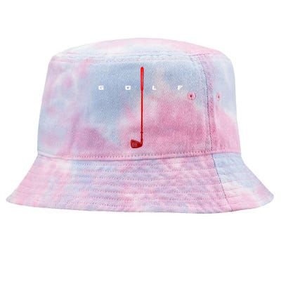 Golfer Golf Gift Tie-Dyed Bucket Hat