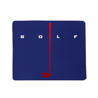 Golfer Golf Gift Mousepad