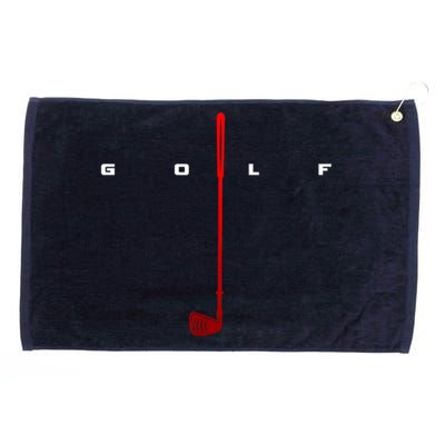 Golfer Golf Gift Grommeted Golf Towel