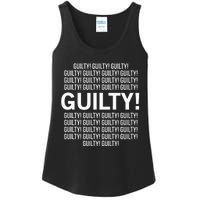 Guilty Guilty Guilty Ladies Essential Tank