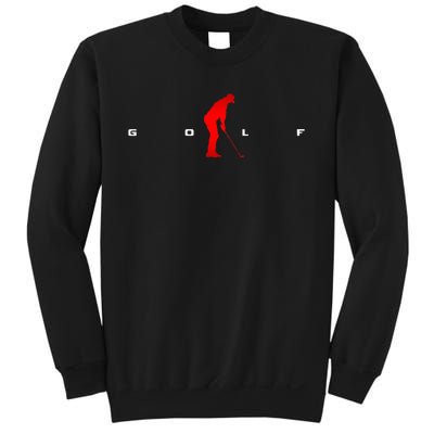 Golfer Golf Sweatshirt