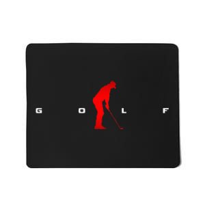 Golfer Golf Mousepad