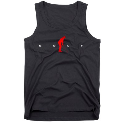 Golfer Golf Tank Top