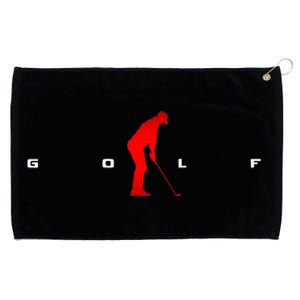 Golfer Golf Grommeted Golf Towel