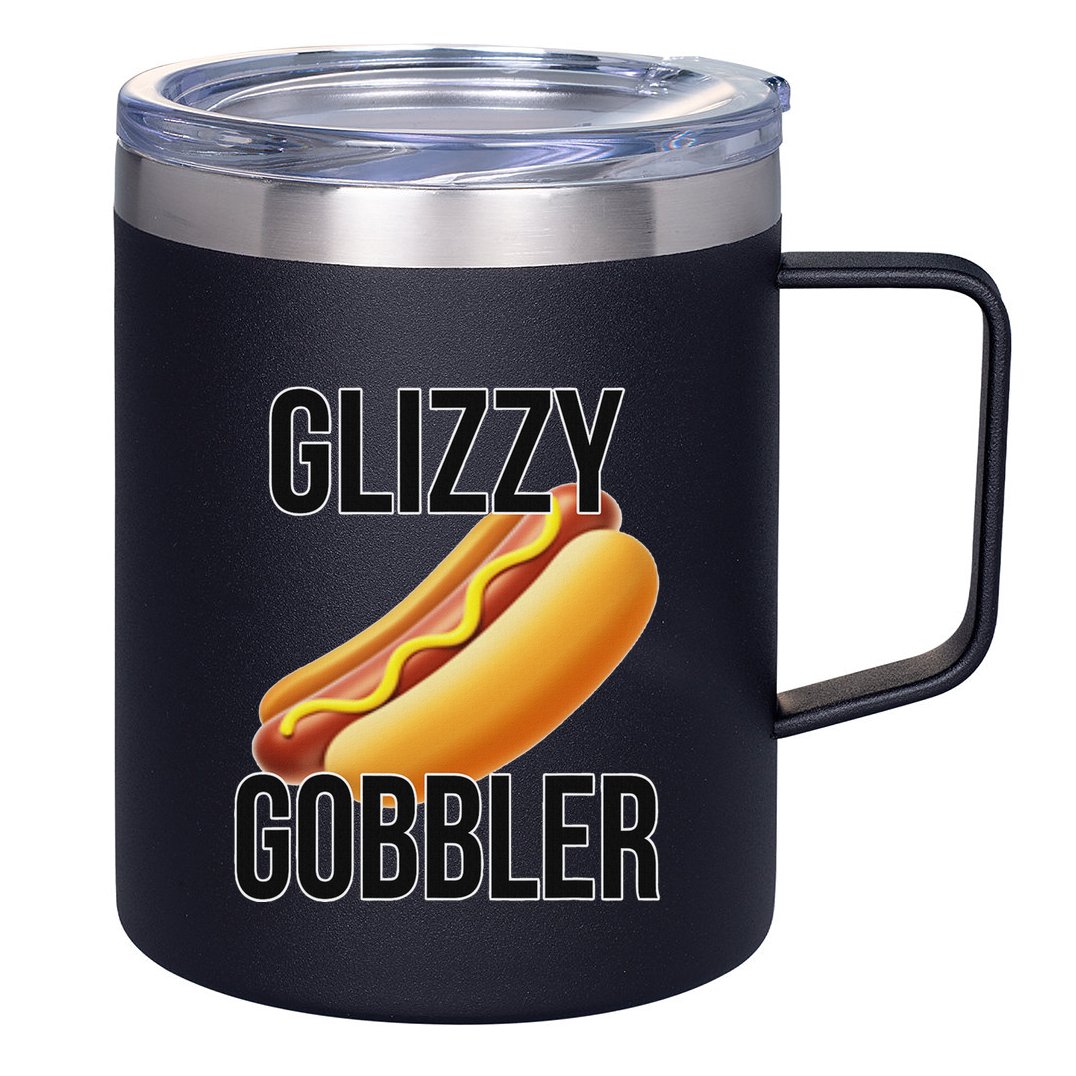 Glizzy Gobbler Glizzy Hot Dogs Glizzy Gang 12oz Stainless Steel Coffee Mug