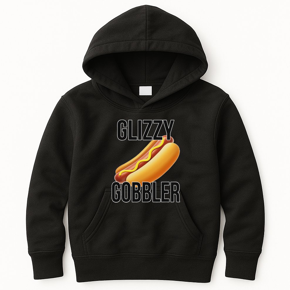 Glizzy Gobbler Glizzy Hot Dogs Glizzy Gang Kids Hoodie
