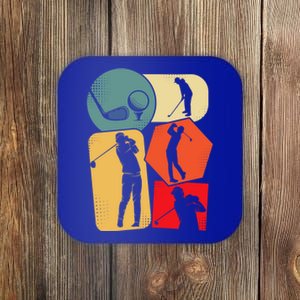 Golf Golfer Golfing Cute Gift Coaster