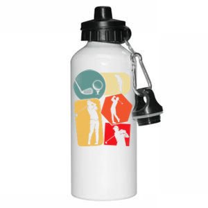 Golf Golfer Golfing Cute Gift Aluminum Water Bottle