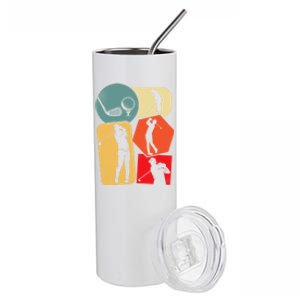 Golf Golfer Golfing Cute Gift Stainless Steel Tumbler