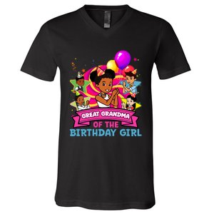 Great Grandma Gracies Corner Birthday Dolls Cute V-Neck T-Shirt