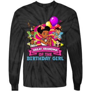 Great Grandma Gracies Corner Birthday Dolls Cute Tie-Dye Long Sleeve Shirt