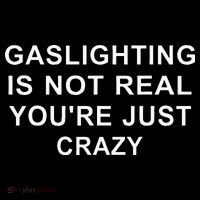 Gaslight Gaslighting Gatekeep Is Not Real You Are Crazy Youth Performance Sprint T-Shirt