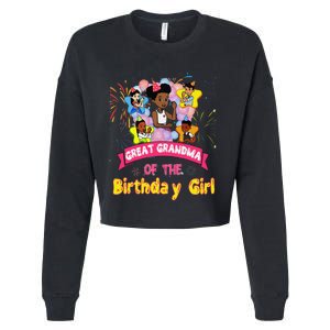 Great Grandma GracieS Corner Birthday Dolls Cute Party Gift Cropped Pullover Crew