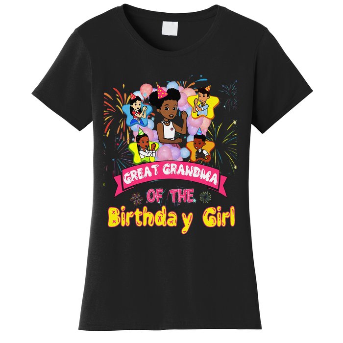 Great Grandma GracieS Corner Birthday Dolls Cute Party Gift Women's T-Shirt