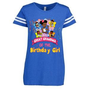 Great Grandma GracieS Corner Birthday Dolls Cute Party Gift Enza Ladies Jersey Football T-Shirt