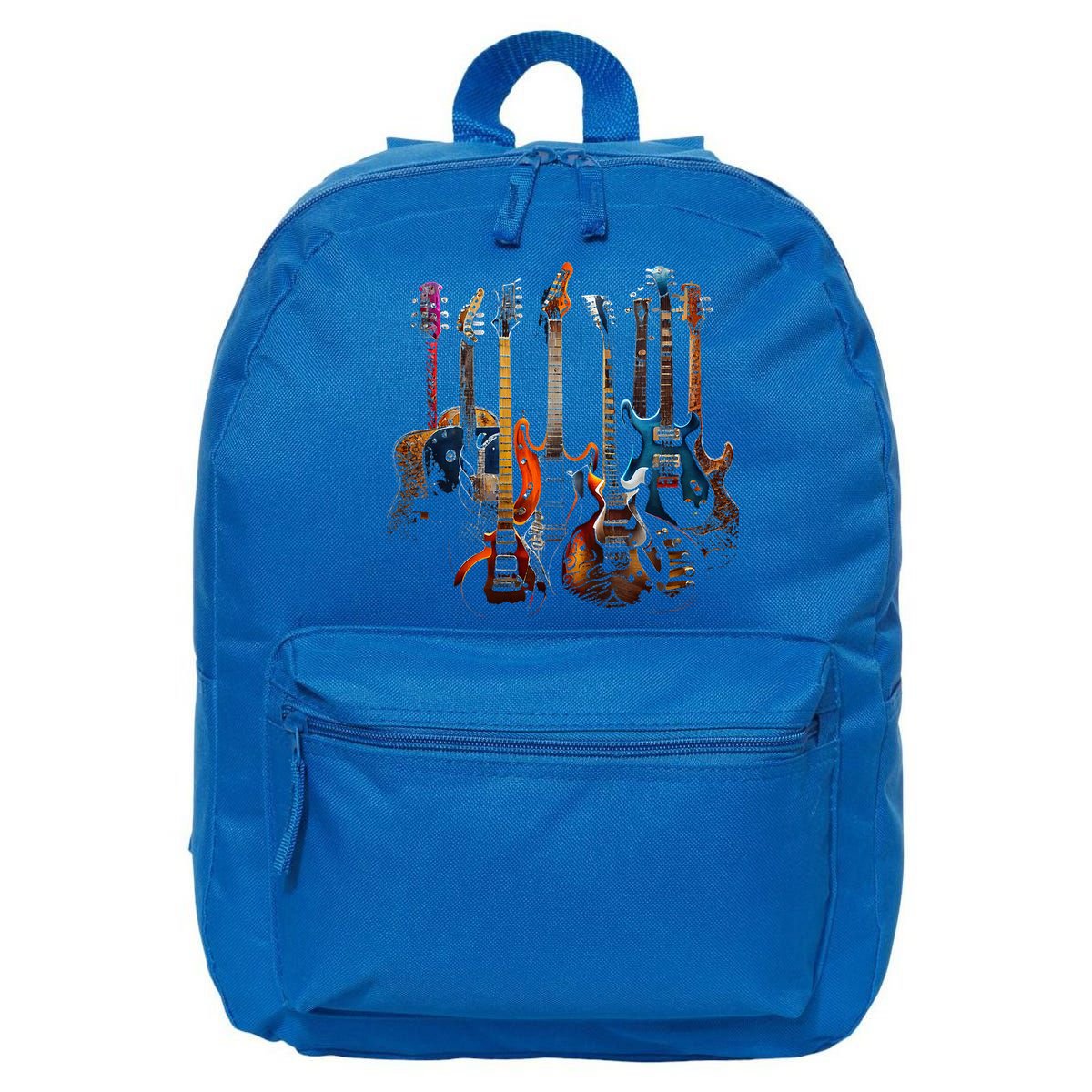 Guitars guitarists gift 16 in Basic Backpack