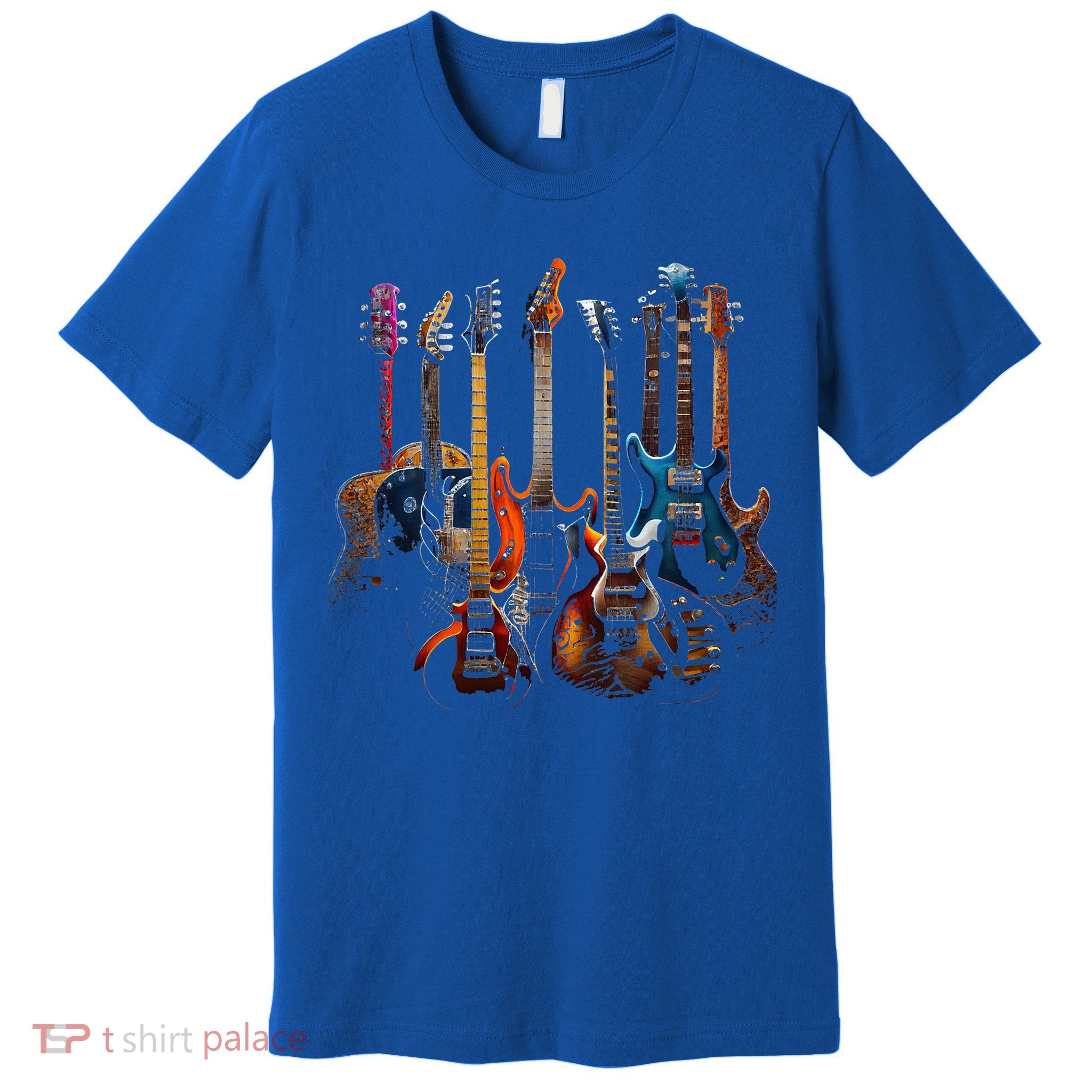 Guitars guitarists gift Premium T-Shirt
