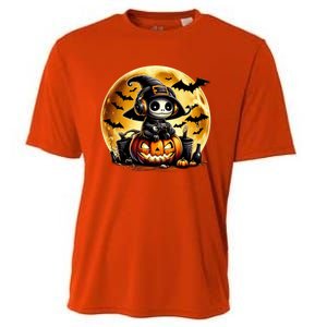 Ghost Gamer Gaming Controller Halloween Gamer Ghost Meaningful Gift Cooling Performance Crew T-Shirt