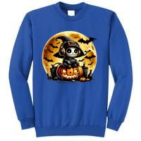 Ghost Gamer Gaming Controller Halloween Gamer Ghost Meaningful Gift Tall Sweatshirt