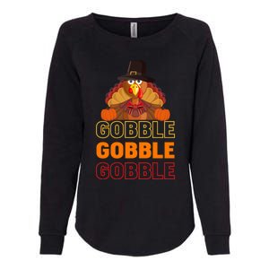 Gobble Gobble Gobble Great Gift Womens California Wash Sweatshirt