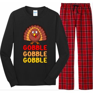 Gobble Gobble Gobble Gift Long Sleeve Pajama Set