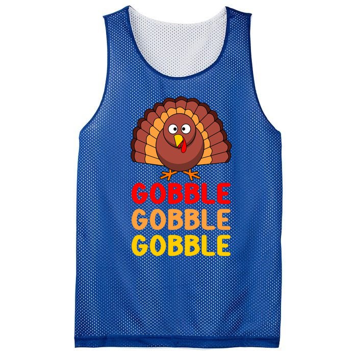 Gobble Gobble Gobble Gift Mesh Reversible Basketball Jersey Tank