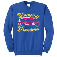 Glamping Grandma Glamorous Camping Glamper Meaningful Gift Sweatshirt