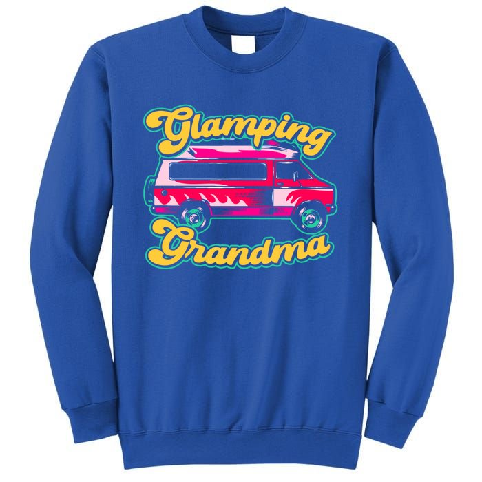 Glamping Grandma Glamorous Camping Glamper Meaningful Gift Sweatshirt