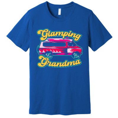 Glamping Grandma Glamorous Camping Glamper Meaningful Gift Premium T-Shirt