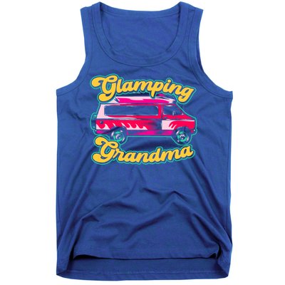 Glamping Grandma Glamorous Camping Glamper Meaningful Gift Tank Top